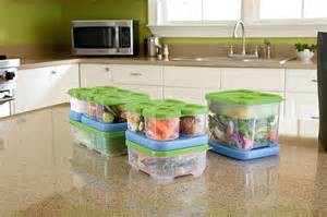 portioned containers