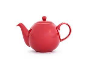 red tea pot